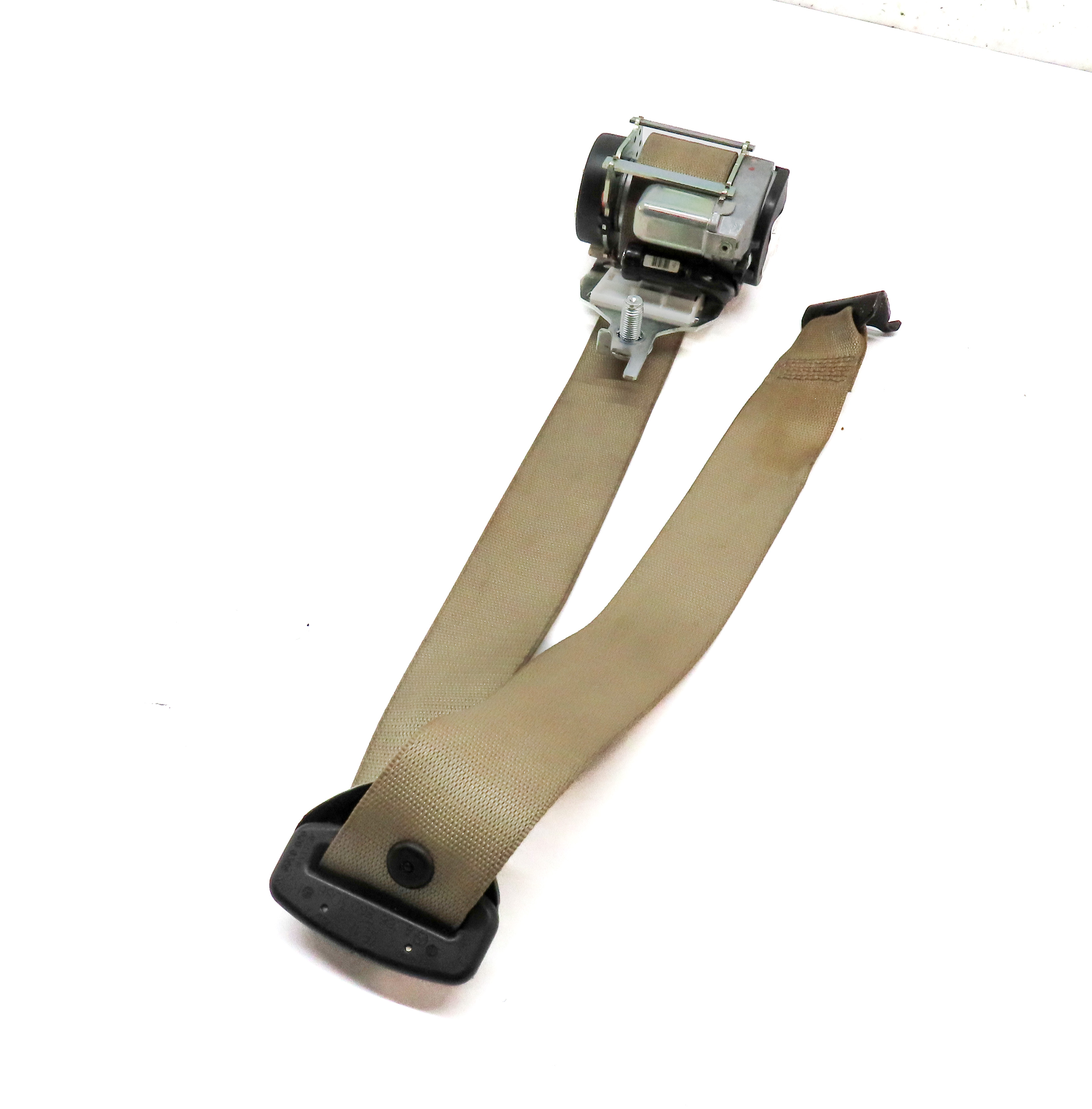2012 MERCEDES ML350 (W166) REAR RIGHT SEATBELT SEAT BELT RETRACTOR (Beige) — exact item pictured